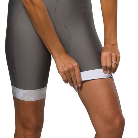 NWT Pearl Izumi Women's Attack Bib Bike Shorts - Grey, S (fits like XS) - Picture 10 of 10